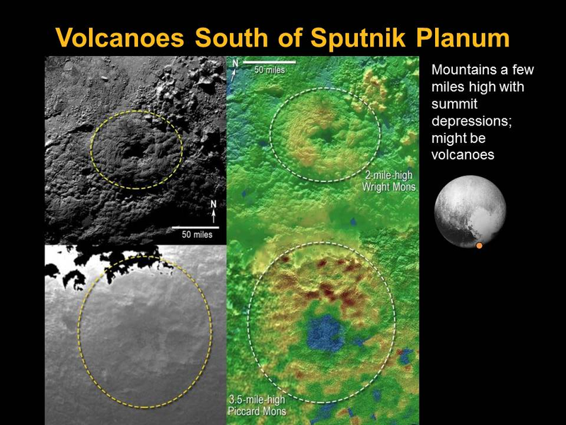 Illustration for article titled Are These Ice Volcanoes on Pluto?